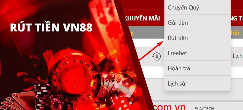 Bỏ Túi Ngay - Hướng Dẫn Rút Tiền VN88 Nhanh Chóng và An Toàn