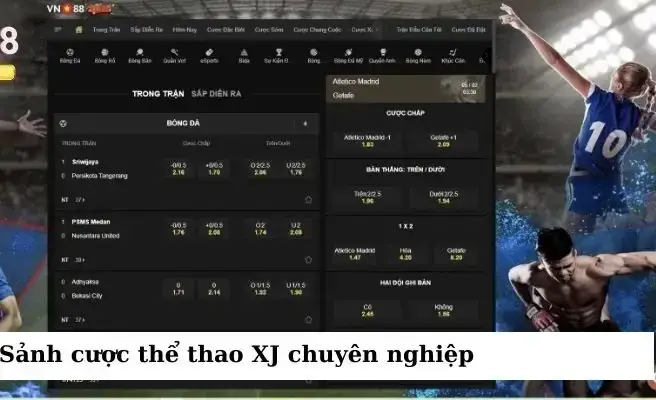 Đối tác thể thao Vn88 XJ